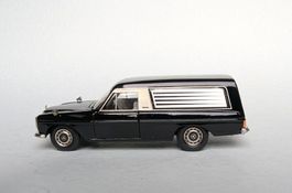 Tin Wizard Mercedes Bestattungswagen, Resin & Weißmet., 1/43