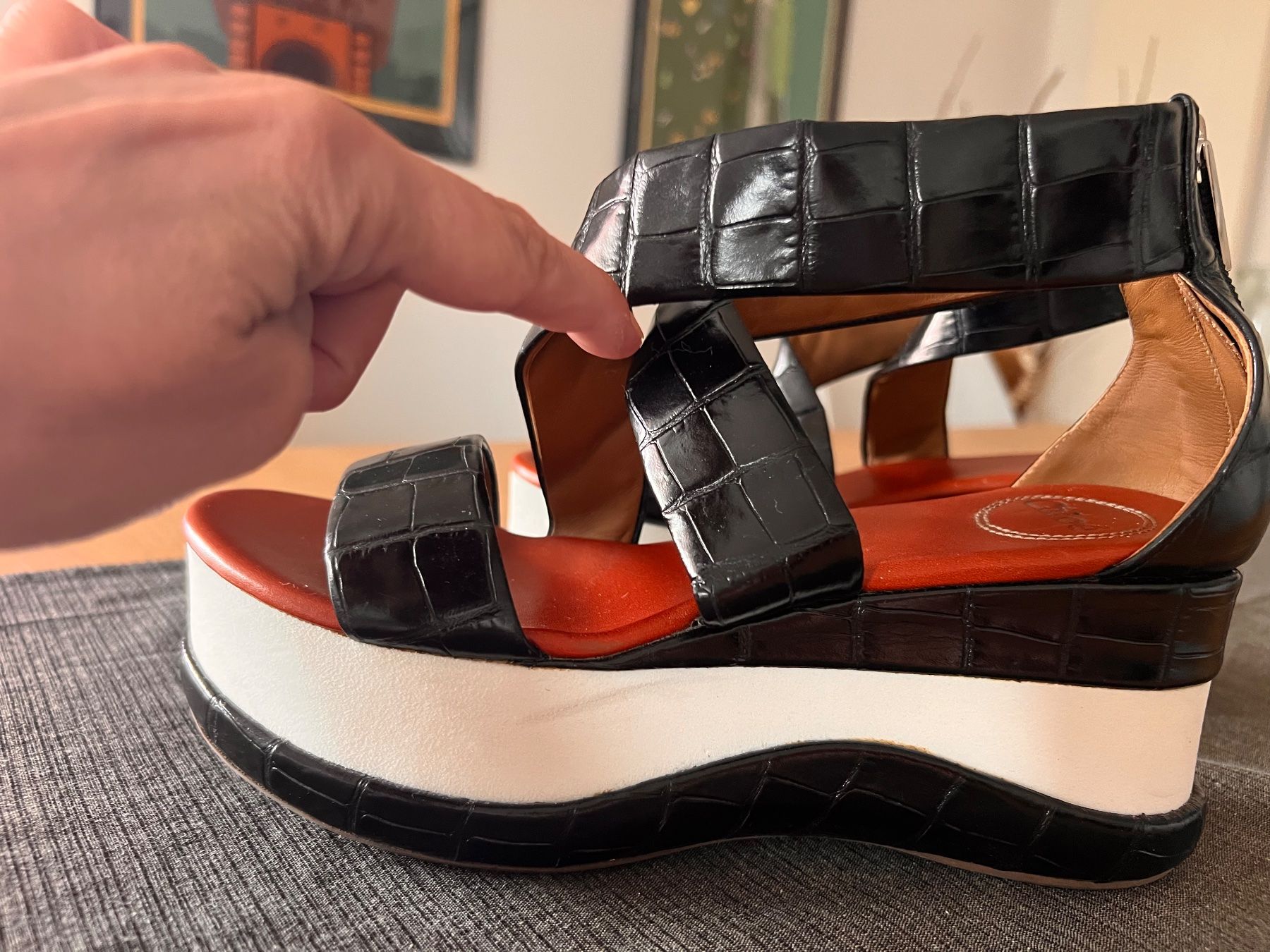 Chloé Damenschuhe: Chloè Sandale – Gebraucht aus Zwingen von Nfrey4 1