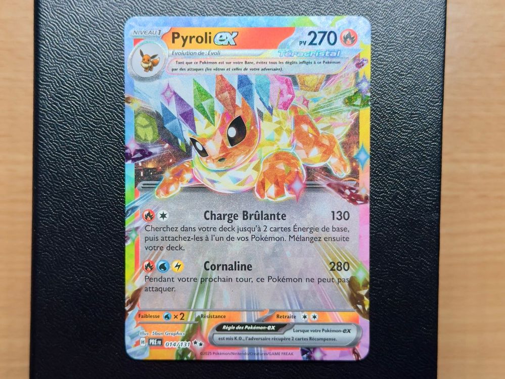 Pyroli ex (014/131) - Évolutions Prismatiques - PRE FR (D'occasion) à ...