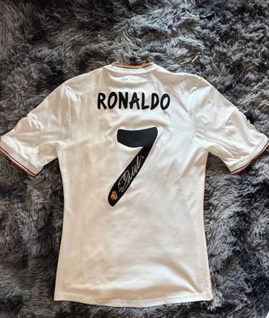 Cristiano Ronaldo Real Madrid 7 Trikot signiert