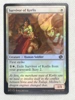 Seltene Magic Karte Survivor of Korlis Foil