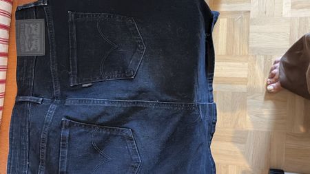 Jupe jeans bleu foncé Lewis 