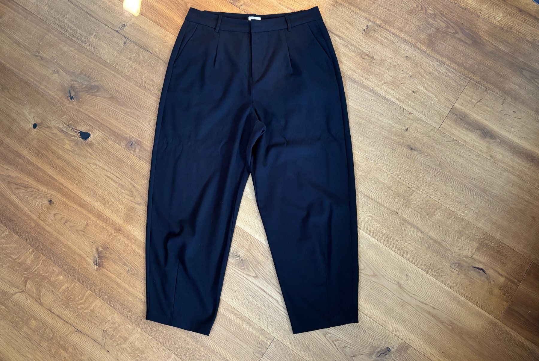 Pantaloni: Kaffe Stoffhose, schwarz, 42 – Usato da Spiegel b. Bern venduto da Laystyx