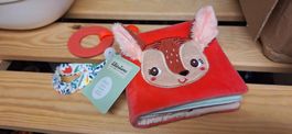 Baby Spielzeug "Stella" Fühlbuch Reh, neu & süss!