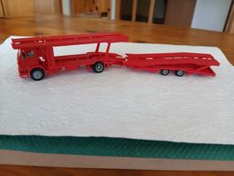 MB Autotransporter 2-a 2-arotLadung: 4x MB 1x VW Bus 1x Ford
