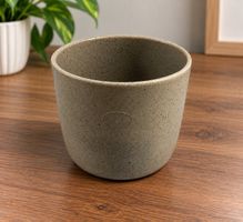 Blumentopf Keramik gesprenkelt