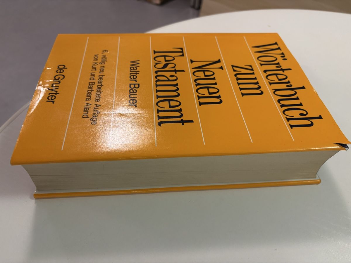 Libri: Wörterbuch zu Neuem Testament – Usato da Wohlenschwil venduto da MFlueckiger 1