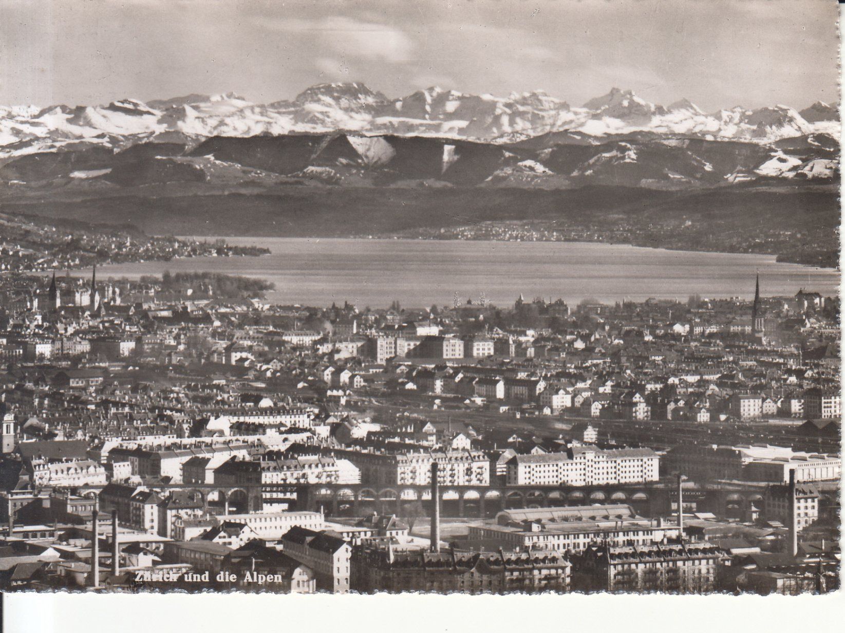 Ansichtskarten: Zürich ca. 1950 – Gebraucht aus Bürglen TG von StampGraf