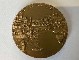 Schweiz - Bronzemedaille - Luzern 1178-1978 - Stadtrelief