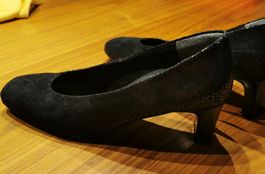 Elegante schwarze Pumps 36,5 Jasmin by Dorndorf