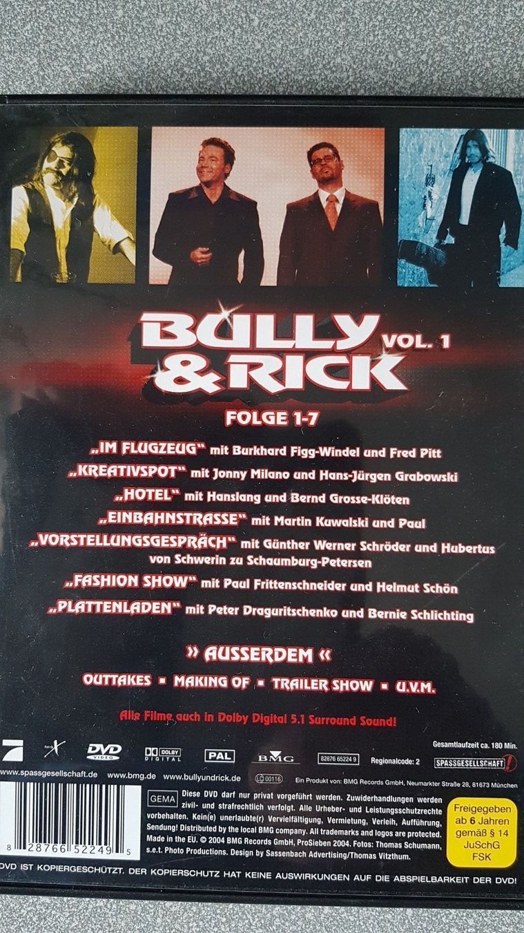 Tous les DVDs: DVD Bully & Rick Vol.1 / Michael Bully Herbig – D'occasion à Oetwil am See par fineli2 1