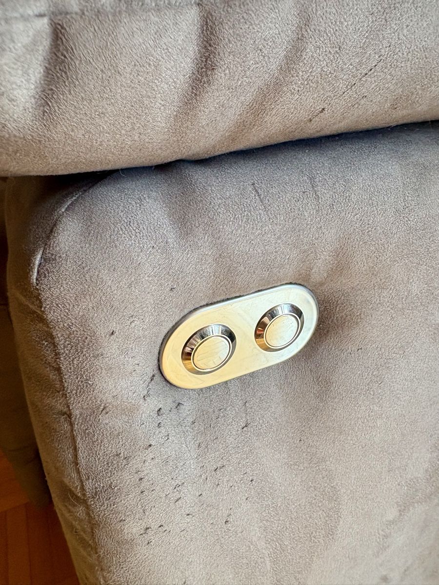 Divani: Alcantara Ecksofa Grau – Usato da Stäfa venduto da Louder85 5