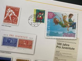 12.12.12-12 Schnapszahl 100 Jh Pro Juventute ZN J408
