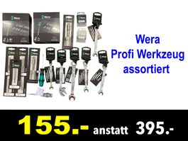 🔴 Profi Werkzeug Set WERA assortiert /196B