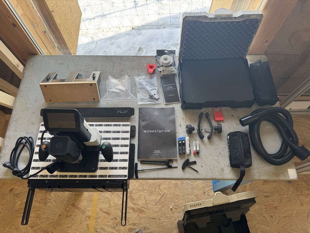 Shaper Origin mit Shaper Workstation und Zubehör (Gebraucht) in ...