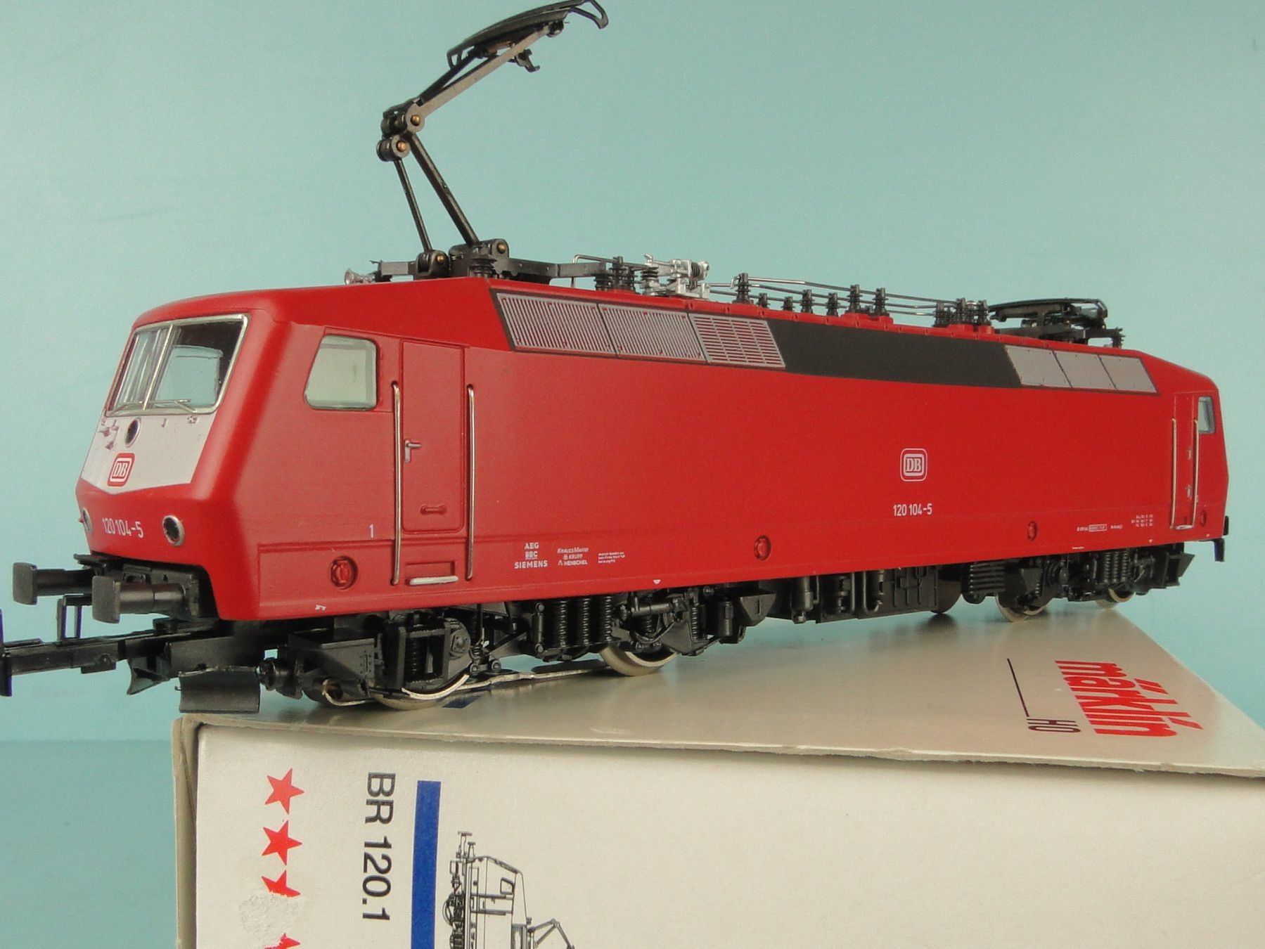 Märklin Modellini di ferrovie: Märklin 3553 BR 120.1, MFX – Usato da Bülach venduto da cann11