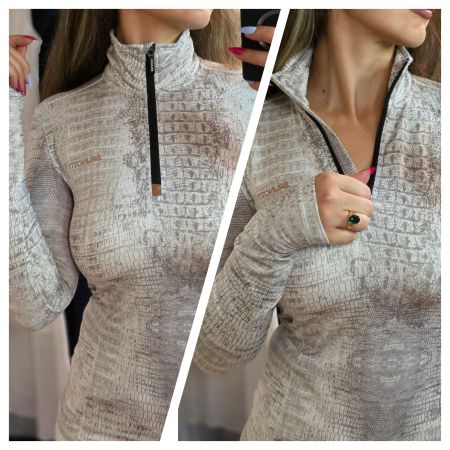 Brunotti Sportshirt mit Reißverschluss Größe M