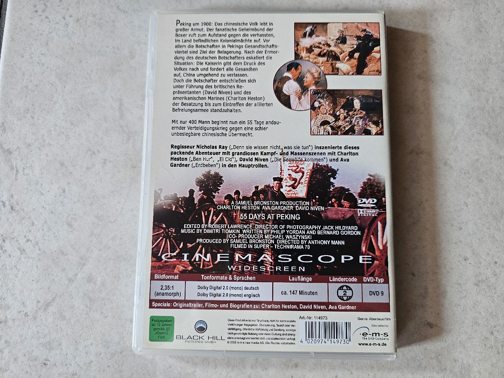Tutti i DVDs: 55 Tage in Peking – Usato da Schneisingen venduto da backstore24 1