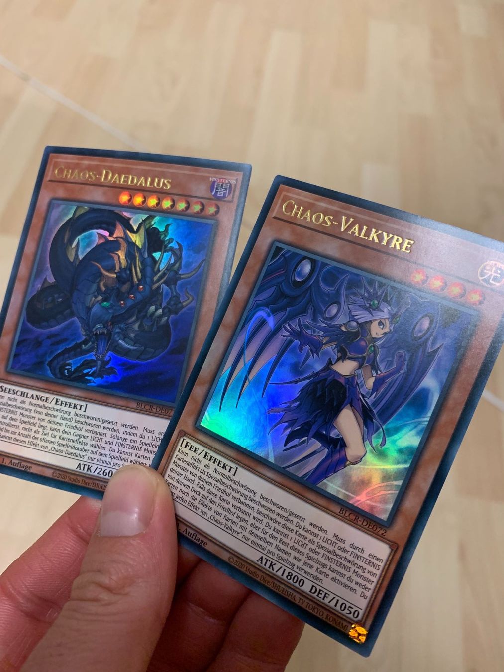 Yugioh Carte collezionabili: Chaos Set, BLCR-DE071/72, Ultra Rare – Usato da Gränichen venduto da Pauli94 1