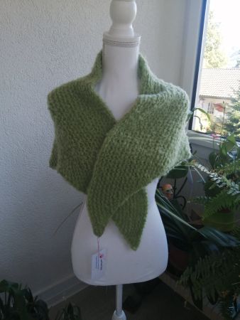 Dreiecktuch/Schultertuch gestrickt, Grösse: 140x65cm