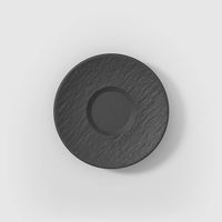 Villeroy & Boch Manufacture Rock Untertasse schwarz