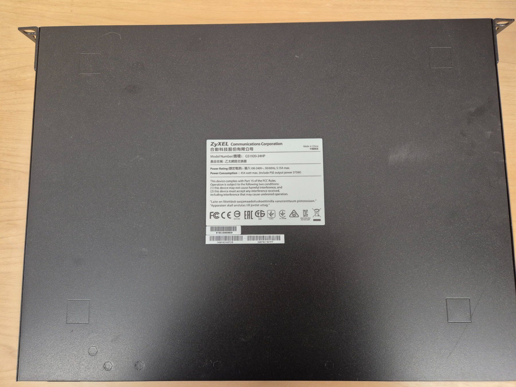 Hub & Switch: Zyxel  GS1920-24HP Gigabit Ethernet Switch – Usato da Elgg venduto da computerbrocki 2