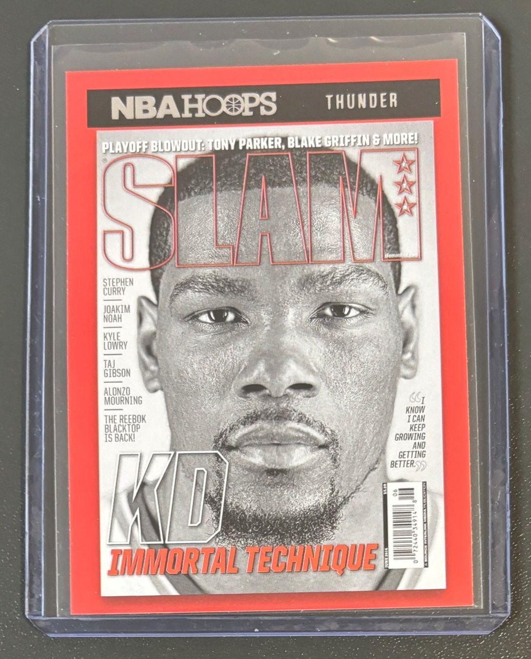 Nba Cartes à collectionner: NBA Kevin Durant 2020-21 Hoops Slam Insert Card – Neuf (Voir description) à Muri b. Bern par winningloser