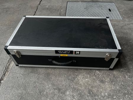 VALCA BOX Transportkoffer / Flightcase mit Einlage + Rollen