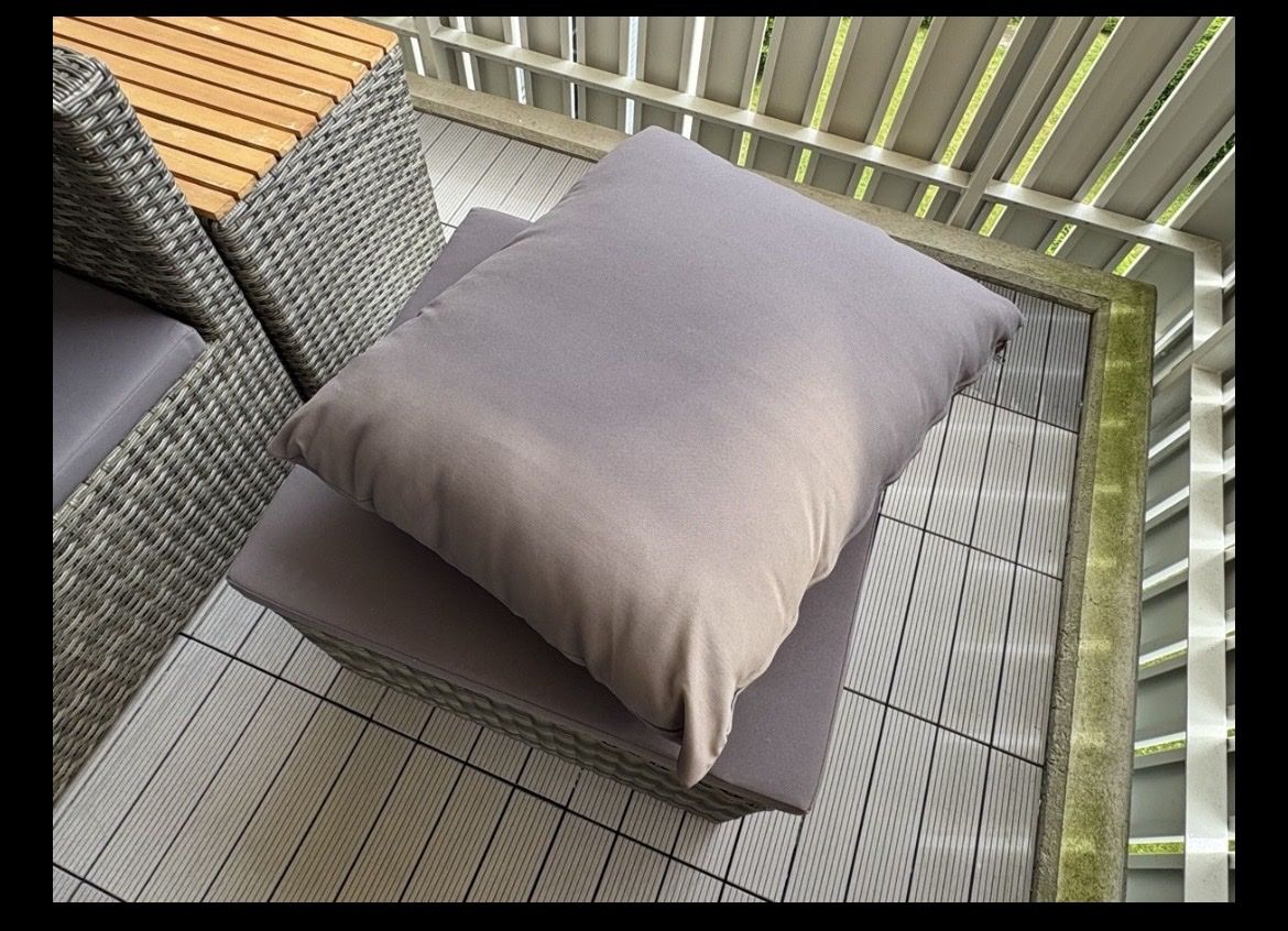 Sofas: Lounge / Gartensofa Rattan Balkonset – Gebraucht aus Horgen von chr_9h9v 4