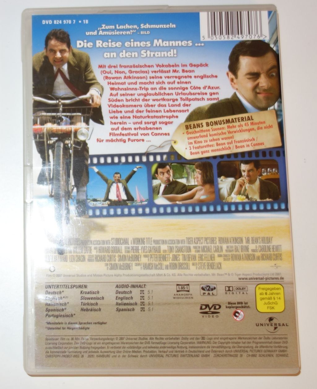 Tutti i DVDs: Mr. BEAN macht Ferien  (DVD) – Usato da Dietlikon venduto da Web-Trader 3
