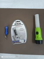 2 Mini Taschenlampen und 1 Leuchstab Lot 