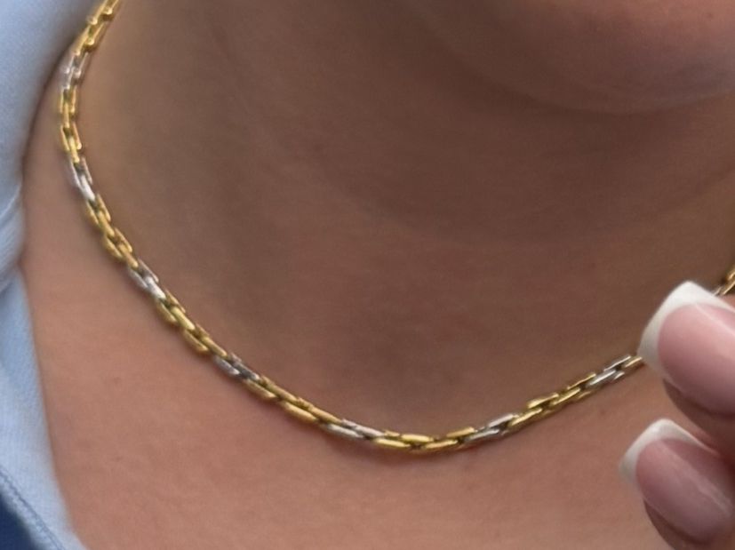 Catenine: Collier 18k Neuf! 14.1 grammes – Nuovo e nell'imballaggio originale da St-leonard venduto da Lilliii 5