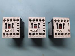 3xSiemens Sirius 31E Hilfsschütz 3RH1131-1AP00 Spule: 230VAC
