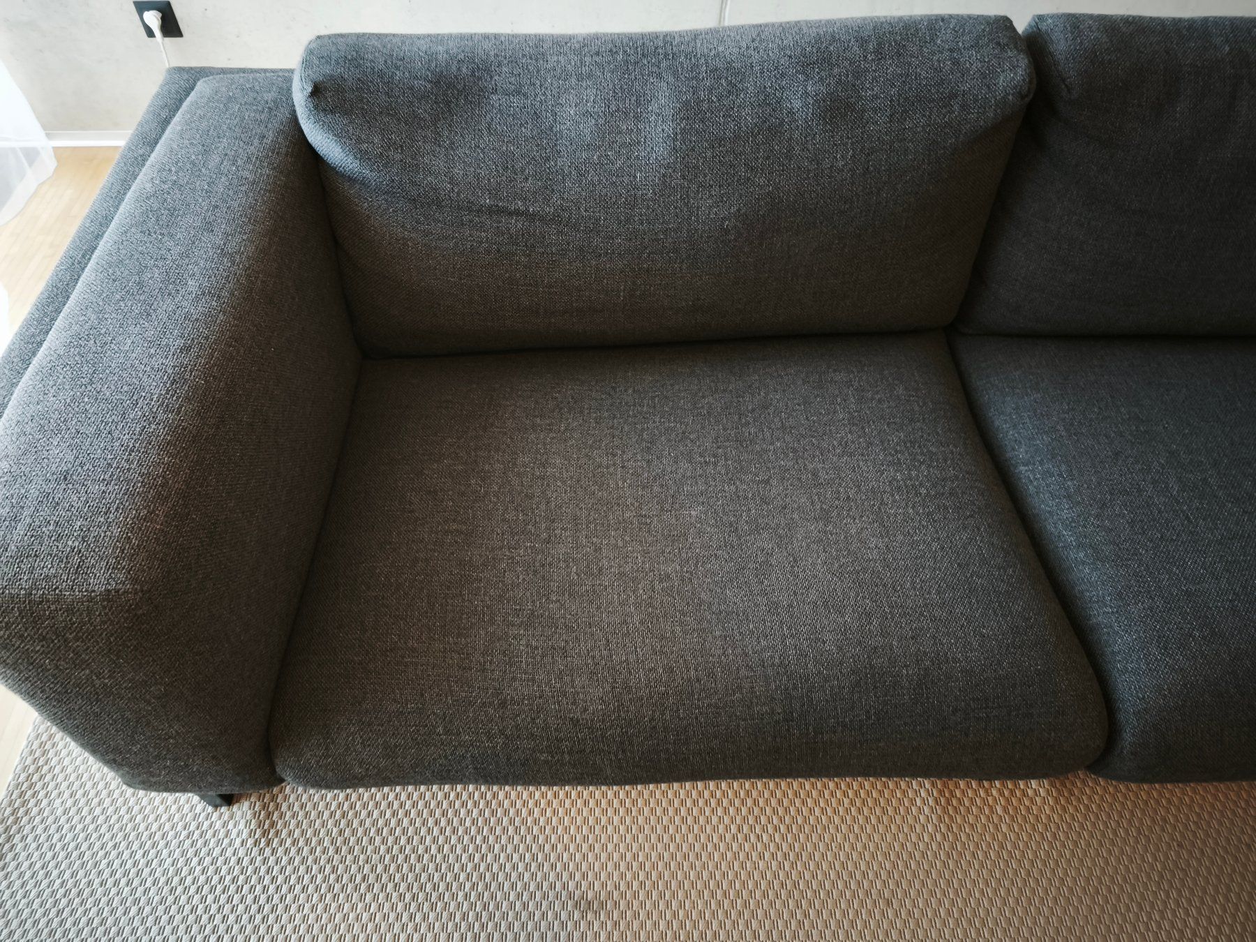Ikea Sofas: Ikea Nockeby 3er Sofa dunkelgrau – D'occasion à Winterthur par messiha 5