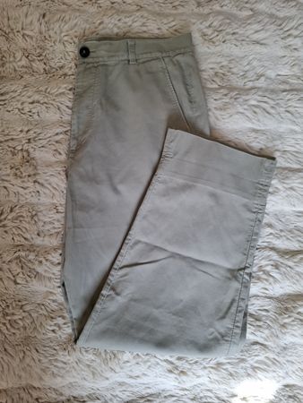 COS Pantalon Chino / Relaxed - Vert Olive / Kaki - Taille 52