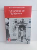 Chronique de l'éphémère (+ dédicace) Une enfance dans le val