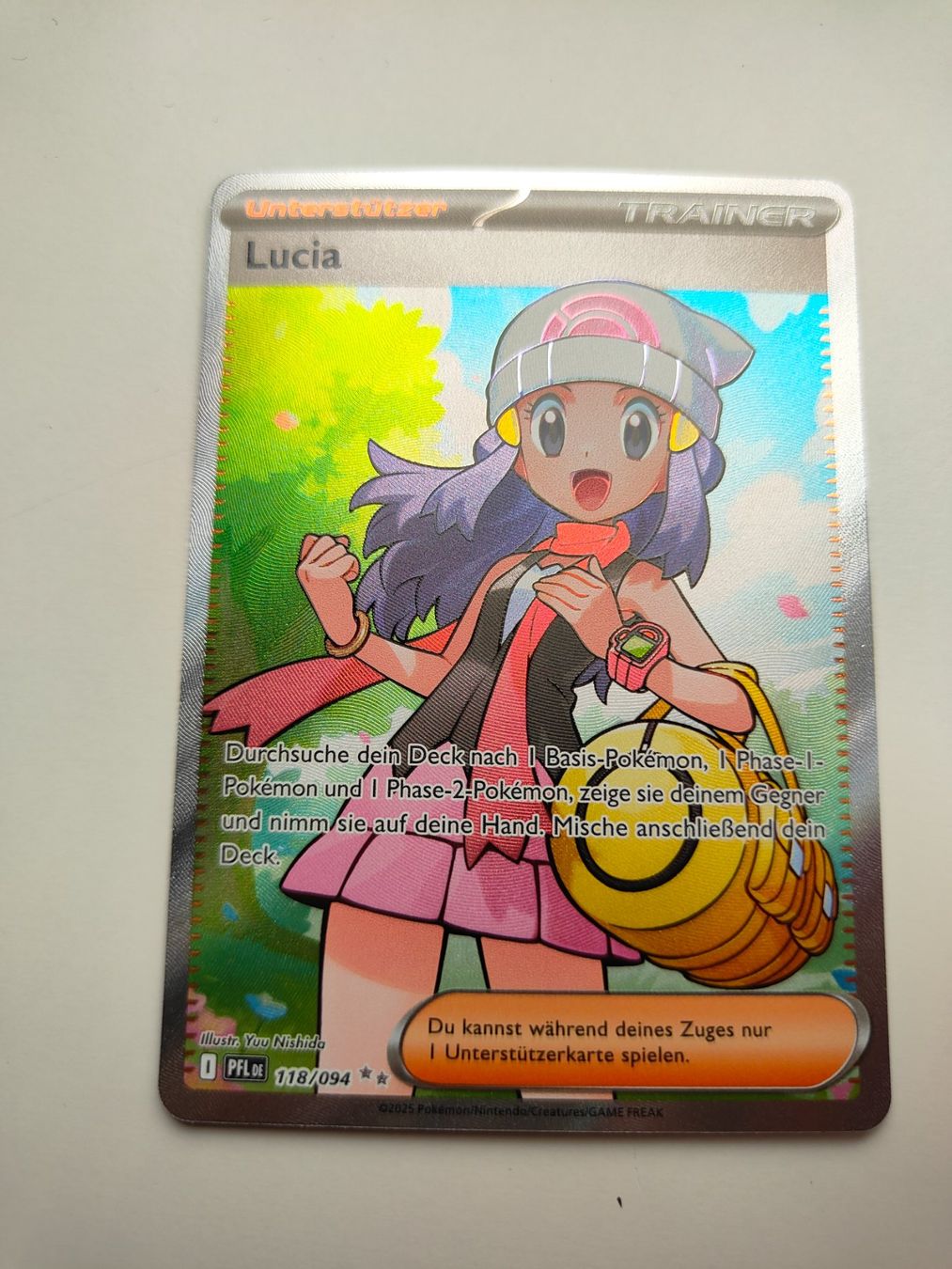 Pokémon Carte collezionabili: Pokemon Dawn Trainer Full Art Lucia Supporter – Usato da Thalwil venduto da FigurenFreunde
