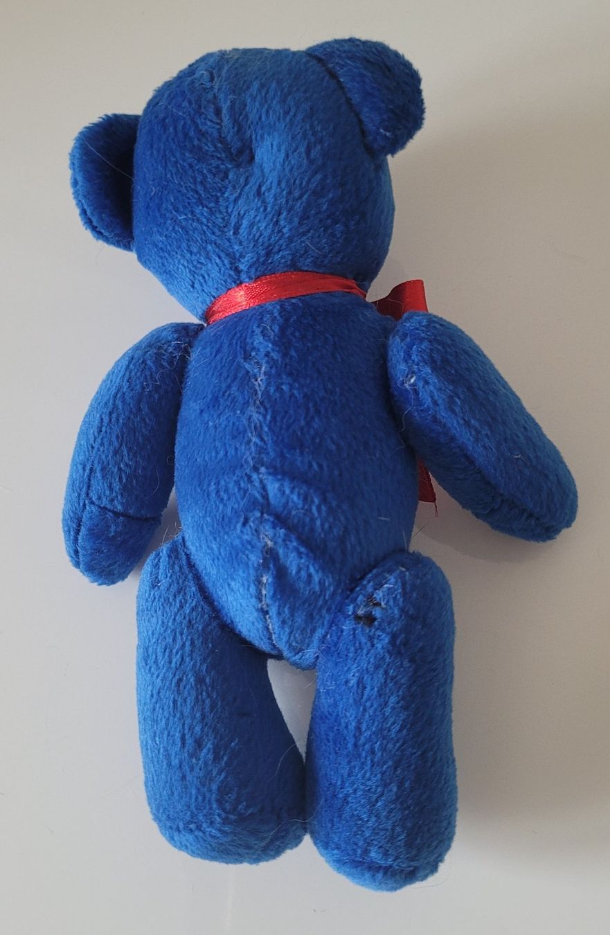 Giocattoli: Teddybär Plüschbär blau – Usato da Zürich venduto da fourpaws 2