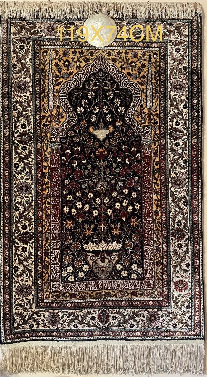 Tappeti: Lot de 3 tapis en soie – Nuovo (secondo la descrizione) da Mont-sur-Rolle venduto da AntiqueFox 2