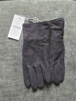 NEU Wildleder Handschuhe S/M Jack Jones Schwarz 