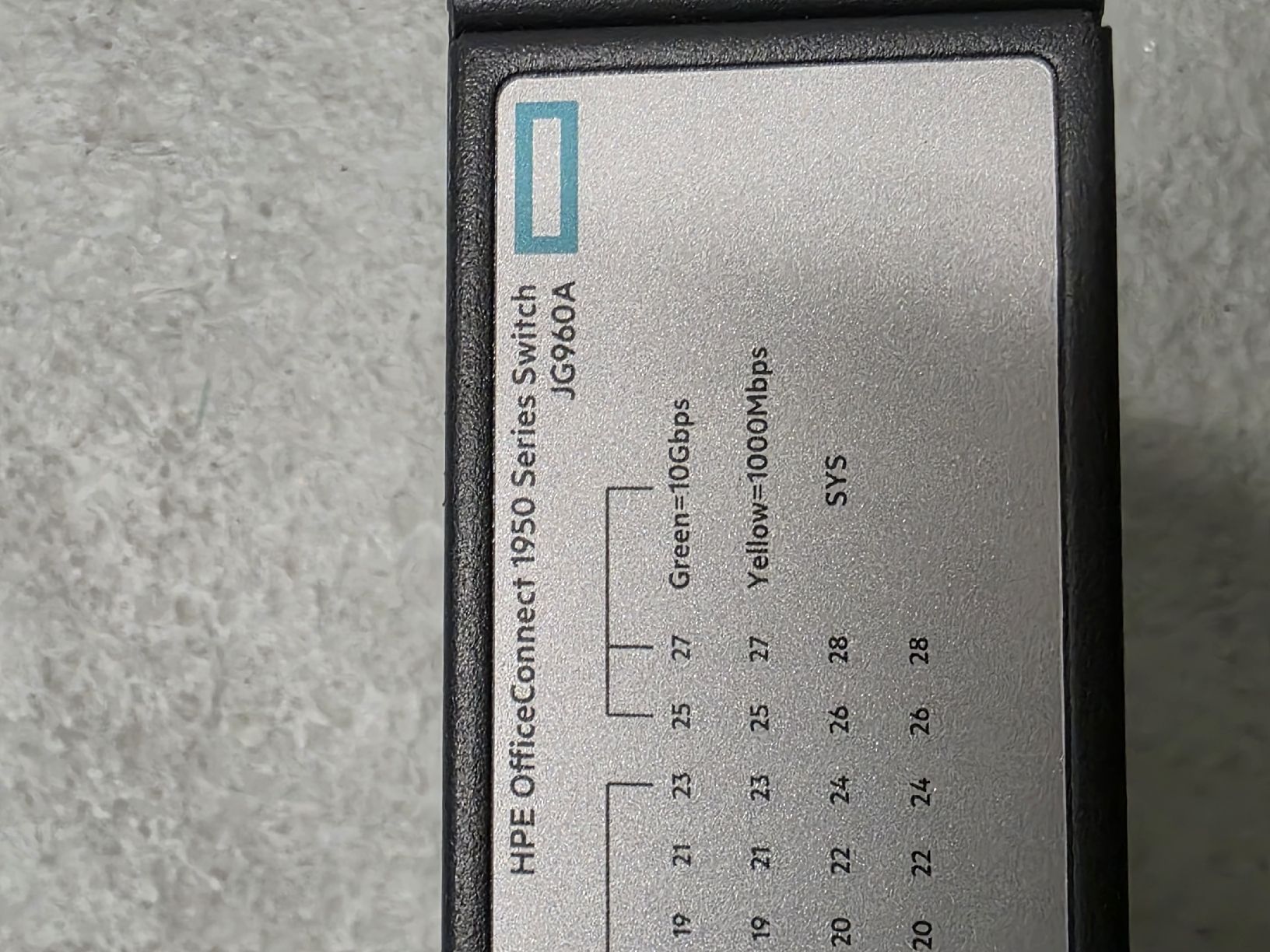 Interruttori: HPE OfficeConnect 1950 Series Switch JG960A – Usato da Zweisimmen venduto da jun_9mrz