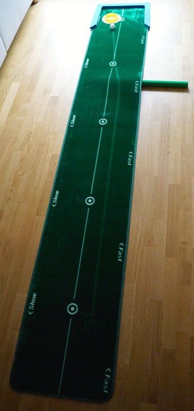 Mazze & Set: Golf Traningsmatte - Puttingmatte - Track Visible Touch 2 – Usato da Zürich venduto da Robinejoya 2