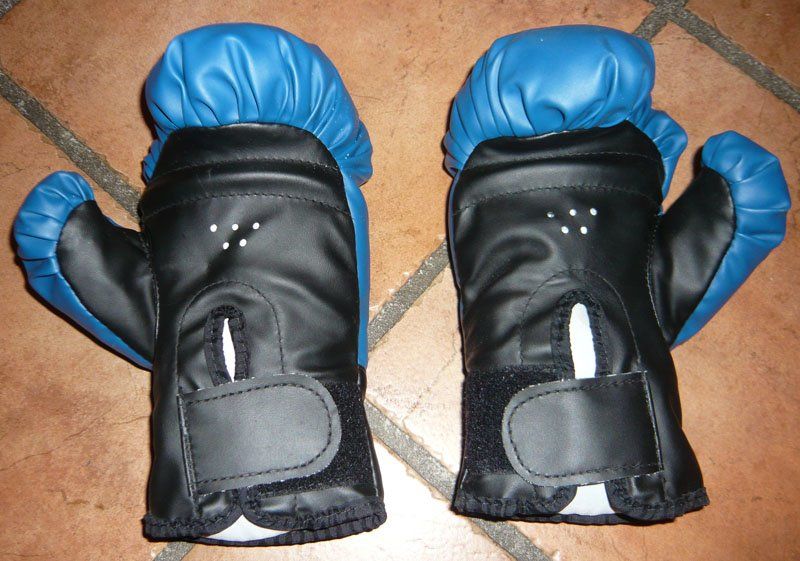 Guanti: Box-Handschuhe / Boxhandschuhe Gr 6-8 J. – Usato da Ruggell venduto da Dolce9 1