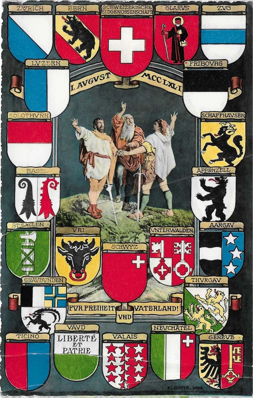 Cartes postales: Kantonswappen – Neuf (Voir description) à Rothrist par Stranglehold