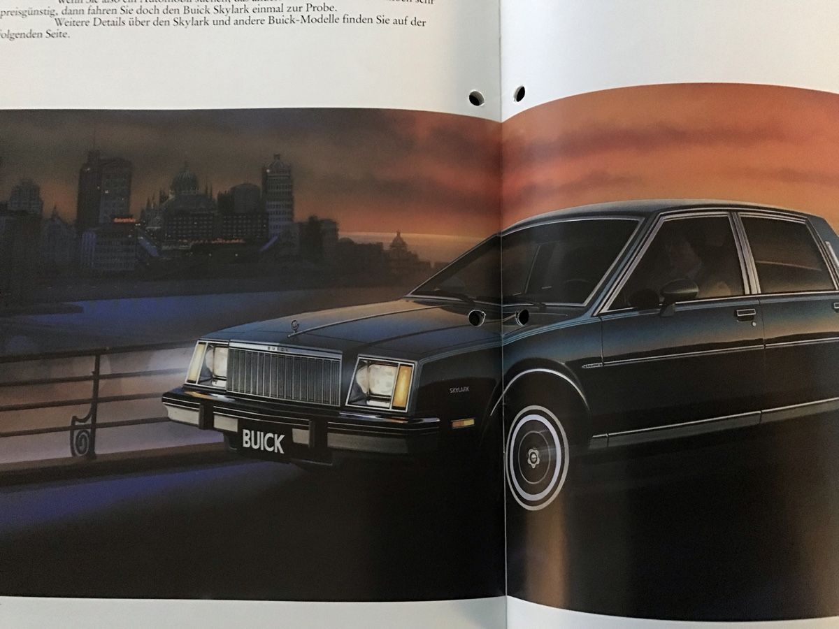 GM Documenti: GM Prospekt "The New Americans" 1981 – Usato da Balterswil venduto da Jeko1967 4