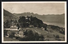 Flüeli, Kapelle mit Sarnersee und Giswi