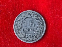 1 Franc 1860 Bern - SS / TTB - SELTEN / RARE