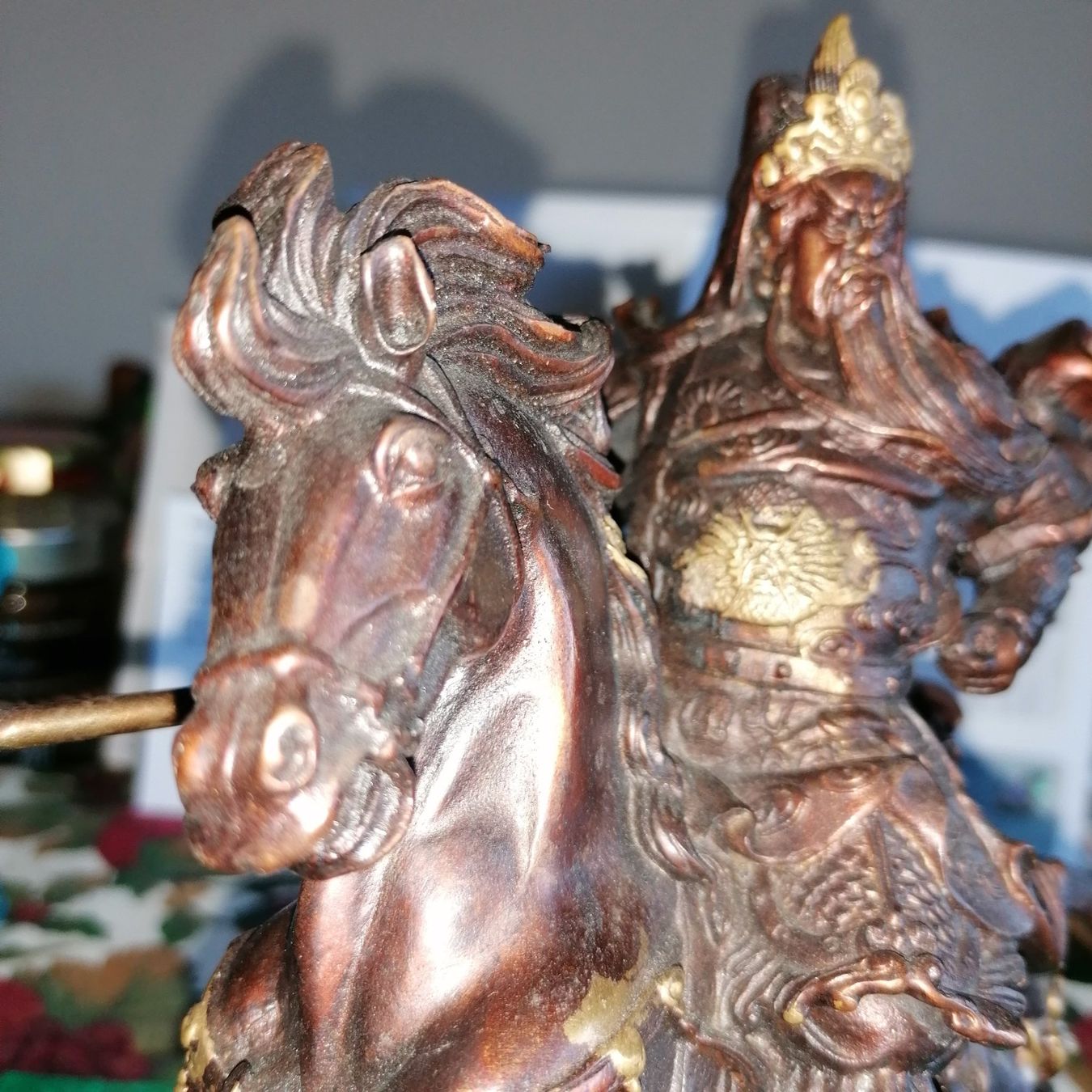Statuette: Guerriero Mongolo in bronzo – Usato da Mendrisio venduto da Accamuta 4