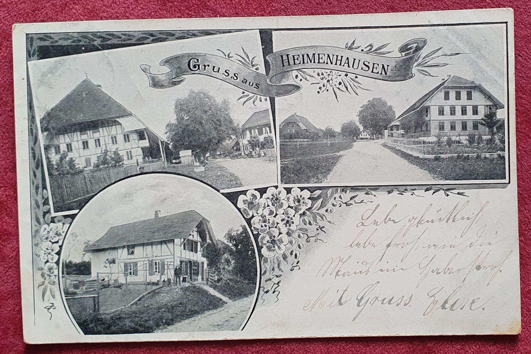 Ansichtskarten: Gruss aus Heimenhausen 1902 – Gebraucht aus Kreuzlingen von Rschweiz1