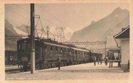 Frutigen  Bahnhof Zug